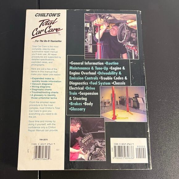 Chilton's General Motors Bonneville/Eighty Eight/Le Sabre: 1986-99 Repair Manual - Picture 2 of 6